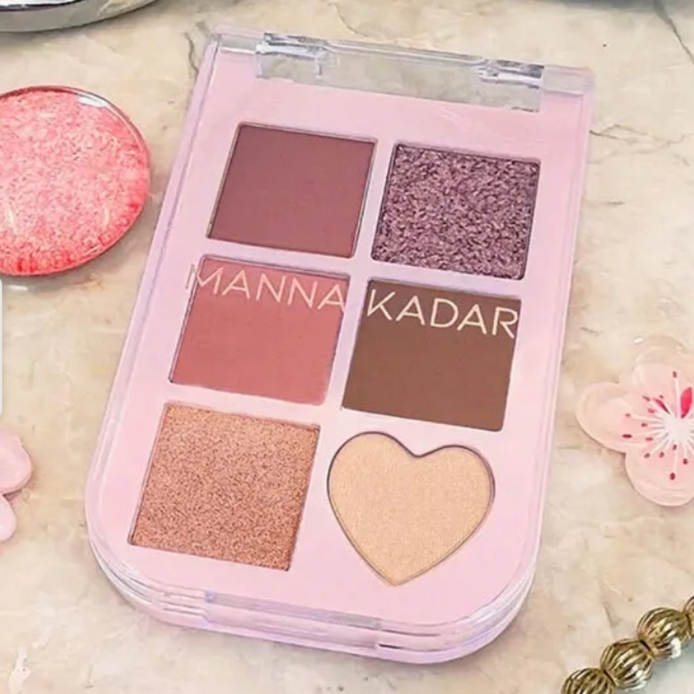 Manna Kadar Pink Mirage 9-Pan Eyeshadow Palette, Sealed, NIB